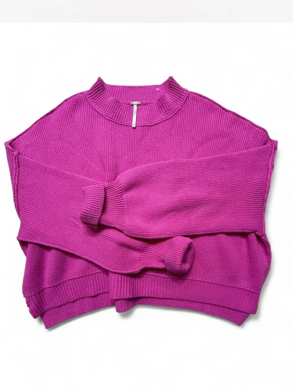 Free People Women’s Crewneck Sweater in Pink